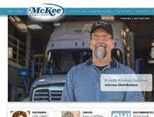 Tablet Screenshot of mckeefoods.com